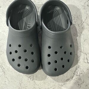 Kids Gray Crocs